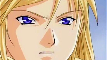 Hentai Guy Gets Sucked Stiff Dick in Bondage