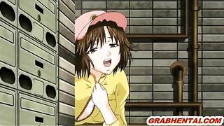 Sexy Anime Cuties Sucking Dick and Fucking Doggy Style in Hot Hentai Porn