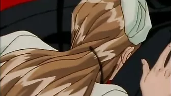 Hentai Nurse Gets Speculum Into Her Pussy and Squeezes Big Tits - Anime Bondage