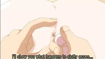 Virgin Schoolgirl Caught and Hard Fucked in Naughty Anime Hentai