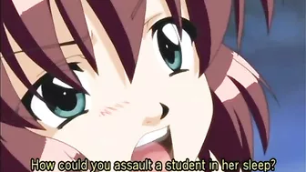 Virgin Schoolgirl Caught and Hard Fucked in Naughty Anime Hentai