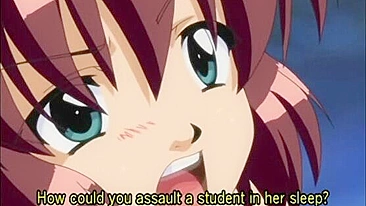 Virgin Schoolgirl Caught and Hard Fucked in Naughty Anime Hentai