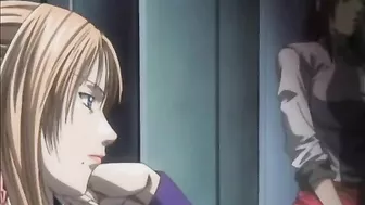 Huge Boobs Hentai Coed Gets Hot Ride on Cock