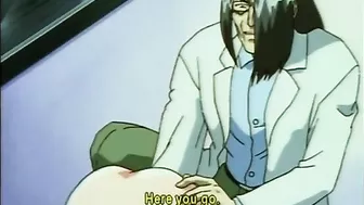 Bondage hentai with gagging gets fingered ass and wetpussy fucked, anime