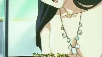 Bondage hentai with gagging gets fingered ass and wetpussy fucked, anime