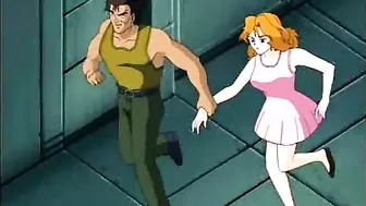 Bondage hentai bigboobs policewoman gets sucking her pink pussy, anime - Watch now!