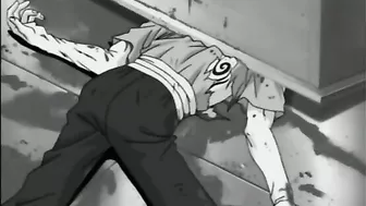 Bondage hentai with a muzzle gets tattooed, featuring anime bondage and rope play