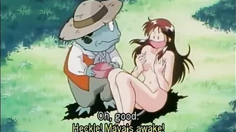 Swordwoman's Hard Fight Against Monsters in Anime