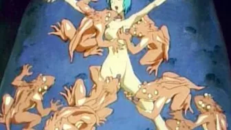 Chained hentai groupfucked by monster frogs, anime,  chained,  hentai,  groupfucked,  bondage,  monster Chained hentai groupfucked by monster frogs, anime,  chained,  hentai,  groupfucked,  bondage,  monster