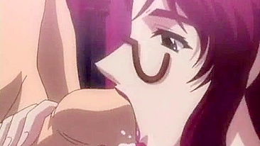 Hentai Sucks Big Cock and Swallows Cum - Anime Porn
