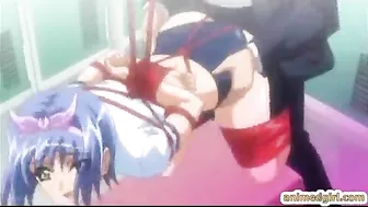 Bondage hentai coeds threesome hot fucking - Anime, bondage, hentai, coeds, threesome, tied