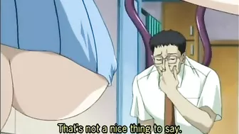 Hentai Caught by Tentacles and Squeezed Her Big Boobs - Anime Porn Video