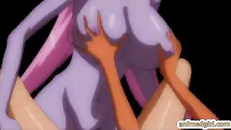 Hentai Porn Video - Shemale Double Penetration with Big Boobs in Ghetto