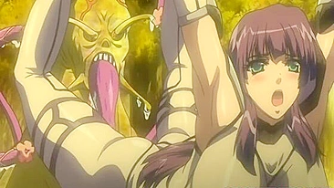 Hardcore Hentai - Monster Tentacles Drill Big Boobs in Anime