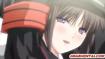 Bondage hentai coed with big boobs gets hot ass fucked in the train - Anime Bondage Hentai