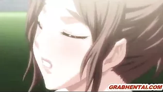 Bondage hentai coed with big boobs gets hot ass fucked in the train - Anime Bondage Hentai