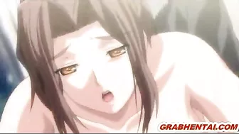 Bondage hentai coed with big boobs gets hot ass fucked in the train - Anime Bondage Hentai