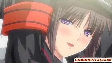 Bondage hentai coed with big boobs gets hot ass fucked in the train - Anime Bondage Hentai