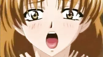 Bondage hentai gets vacuum her bigboobs and clitoris