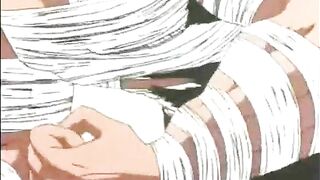 Girl gets fucked in every hole by monster in hentai sex
