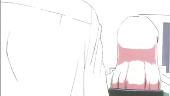 Girl gets fucked in every hole by monster in hentai sex