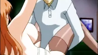 Captive Big Boobs Gets Dildoed and Fucked Wet Pussy in Anime Hentai