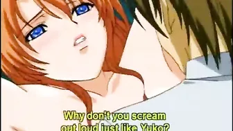 Captive Big Boobs Gets Dildoed and Fucked Wet Pussy in Anime Hentai