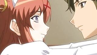 Big Boobs Maid Gets Wet Pussy Fucked in Doggy Style - Anime Hentai