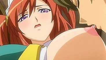 Big Boobs Maid Gets Wet Pussy Fucked in Doggy Style - Anime Hentai