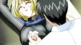 Hentai Porn Video - Captive Gets Squeezed and Fucked