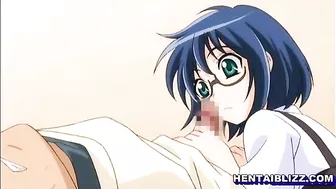 Busty hentai threesome - Hot fucking and cumshots with anime babes