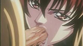 Hentai Porn Video - Chained Oral Sex and Facial Cumshot with Anime Bondage