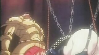 Hentai Porn Video - Chained Oral Sex and Facial Cumshot with Anime Bondage