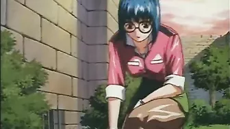 Hentai Porn Video - Chained Oral Sex and Facial Cumshot with Anime Bondage