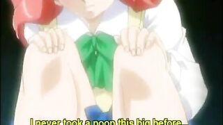 Watching Hentai Porn - Coed Spreads Legs and Gets Fucked while Rope Bound