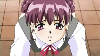 Watching Hentai Porn - Coed Spreads Legs and Gets Fucked while Rope Bound