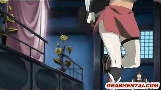 Hard Fucked Threesome of Japanese Hentai Porn - Anime and Manga Style