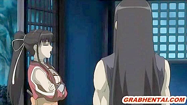 Hard Fucked Threesome of Japanese Hentai Porn - Anime and Manga Style