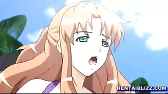 Big Boobs Hentai Porn - Hot Fucked on the Beach