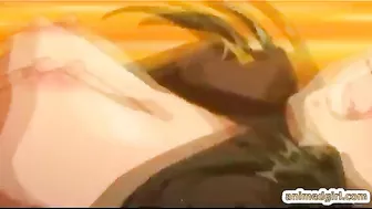 Shemale hentai gets sucked off by her bigcock and swallows cum, transgender,  hentai,  anime,  bigcock