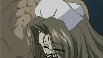 Naughty Nurse Foursome Fucked by Doctor in Hentai Porn