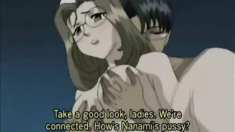 Naughty Nurse Foursome Fucked by Doctor in Hentai Porn