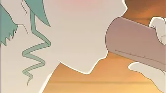 Hentai Porn Video - Cute Girl Sucks Stiff Cock and Swallows Cum