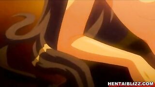 Japanese Hentai Tittyfucking and Swallowing Cum - Anime