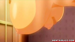 Japanese Hentai Tittyfucking and Swallowing Cum - Anime