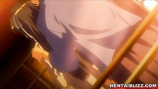 Japanese Hentai Tittyfucking and Swallowing Cum - Anime