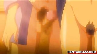 Japanese Hentai Tittyfucking and Swallowing Cum - Anime