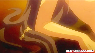 Japanese Hentai Tittyfucking and Swallowing Cum - Anime