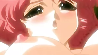 Hentai Porn Video - Redhead Big Boobs Poked in the Forest