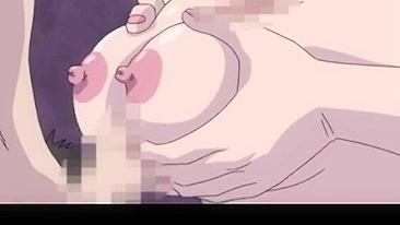 Busty Hentai Foursome Hard Fucked - Boobs, Anime